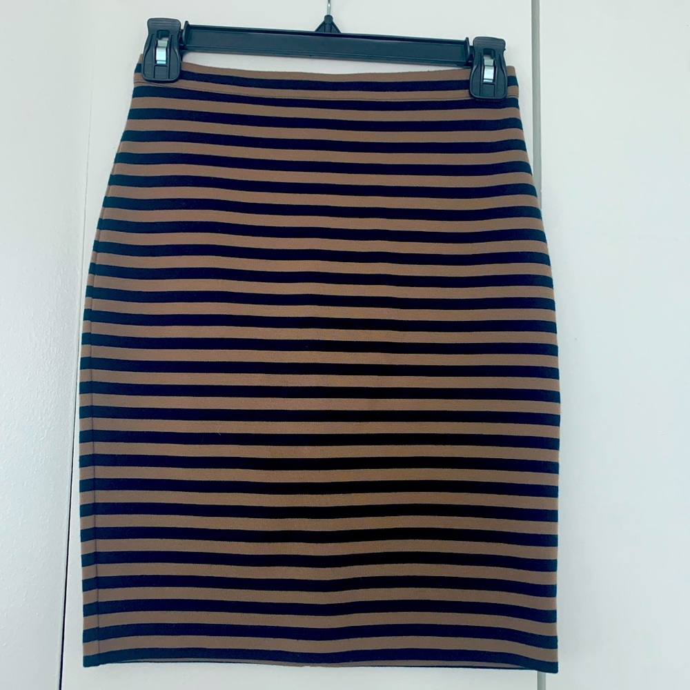 Club Monaco striped pencil skirt size 0